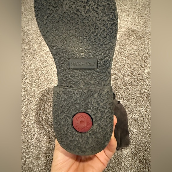 Nordstrom 1901 Made  in Italy Suede Leather Brown Chukka Boots , size 8.5 US - Picture 4 of 9